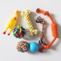 Custom pet dog chew toy  cotton rope